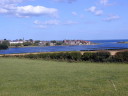 Alnmouth estuary at high tide